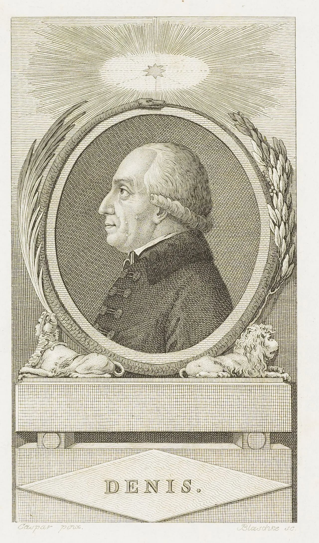 Porträt von Michael Denis (1729–1800) – Gedenkseite