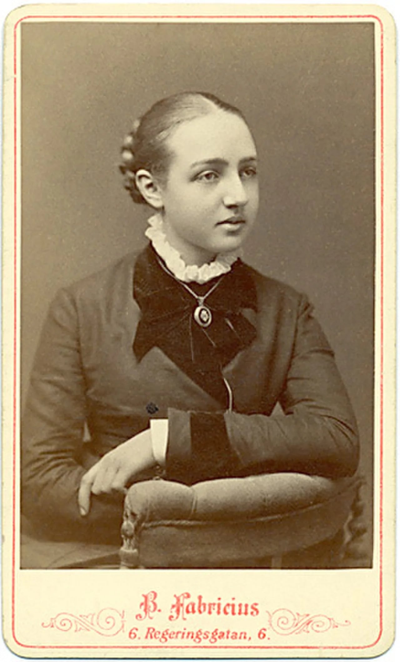Porträt von Sigrid Engström (1863–1924) – Gedenkseite