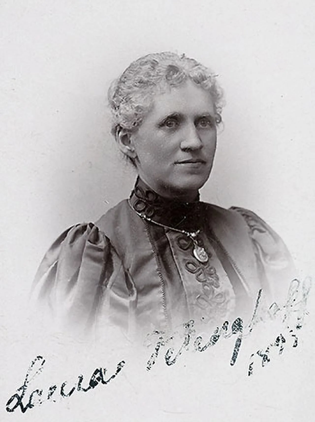 Porträt von Laura Fitinghoff (1848–1908) – Gedenkseite