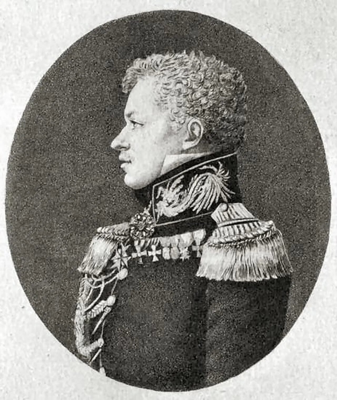 Porträt von Friedrich Schubert (1789–1865) – Gedenkseite