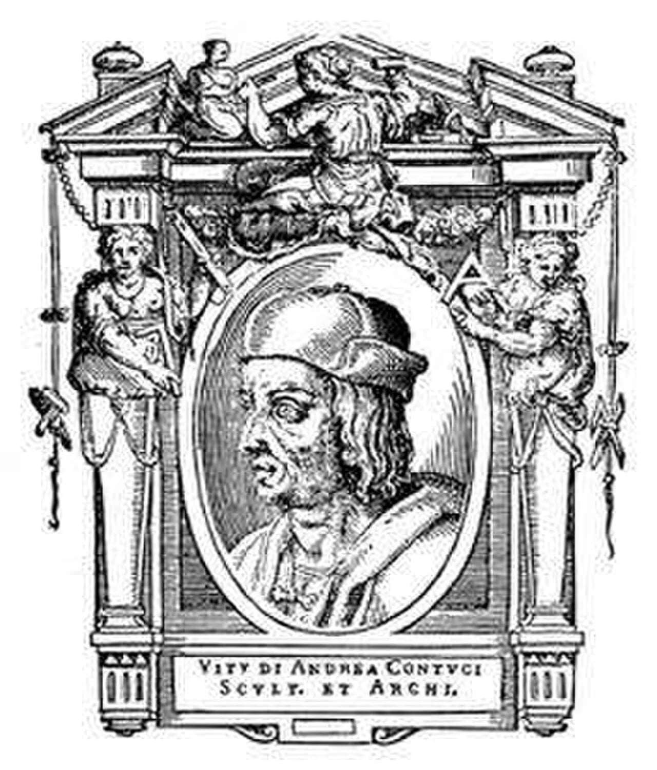 Porträt von Andrea Sansovino (1467–1529) – Gedenkseite
