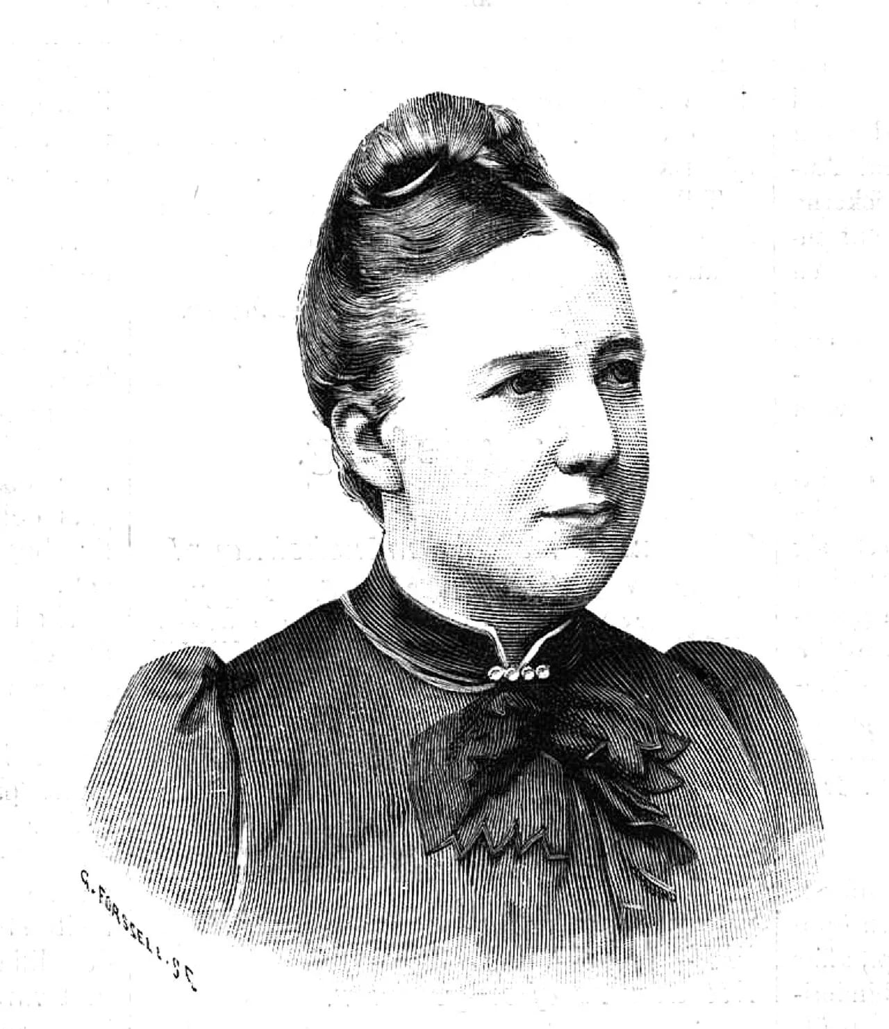 Portrait of Sofia Gumaelius (1840–1915) – memorial page