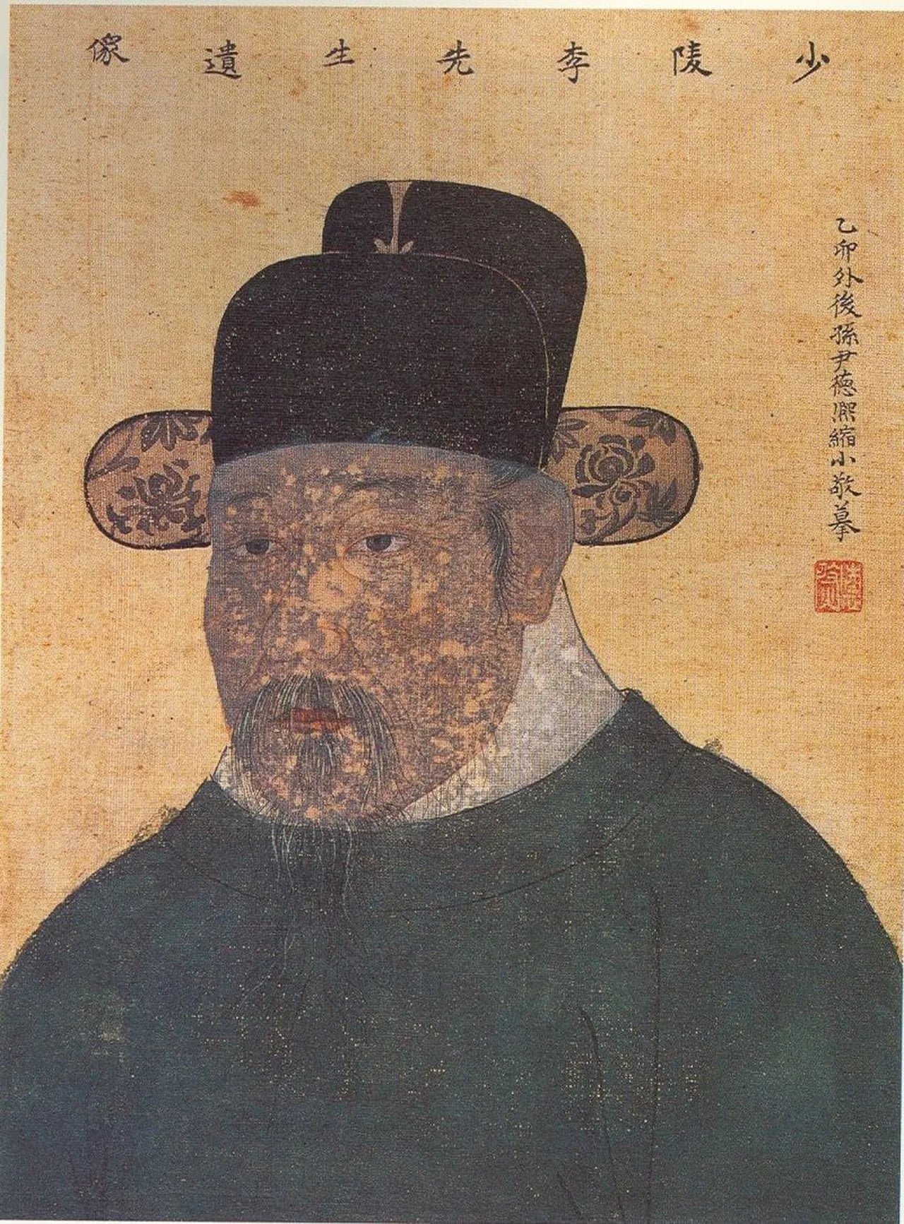Portrait of Yi Ik (1681–1763) – memorial page