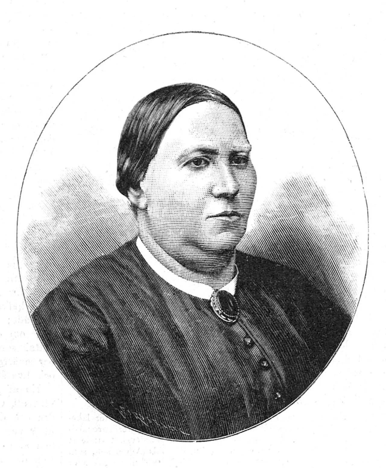 Portrait of Elna Hansson (1814–1891) – memorial page