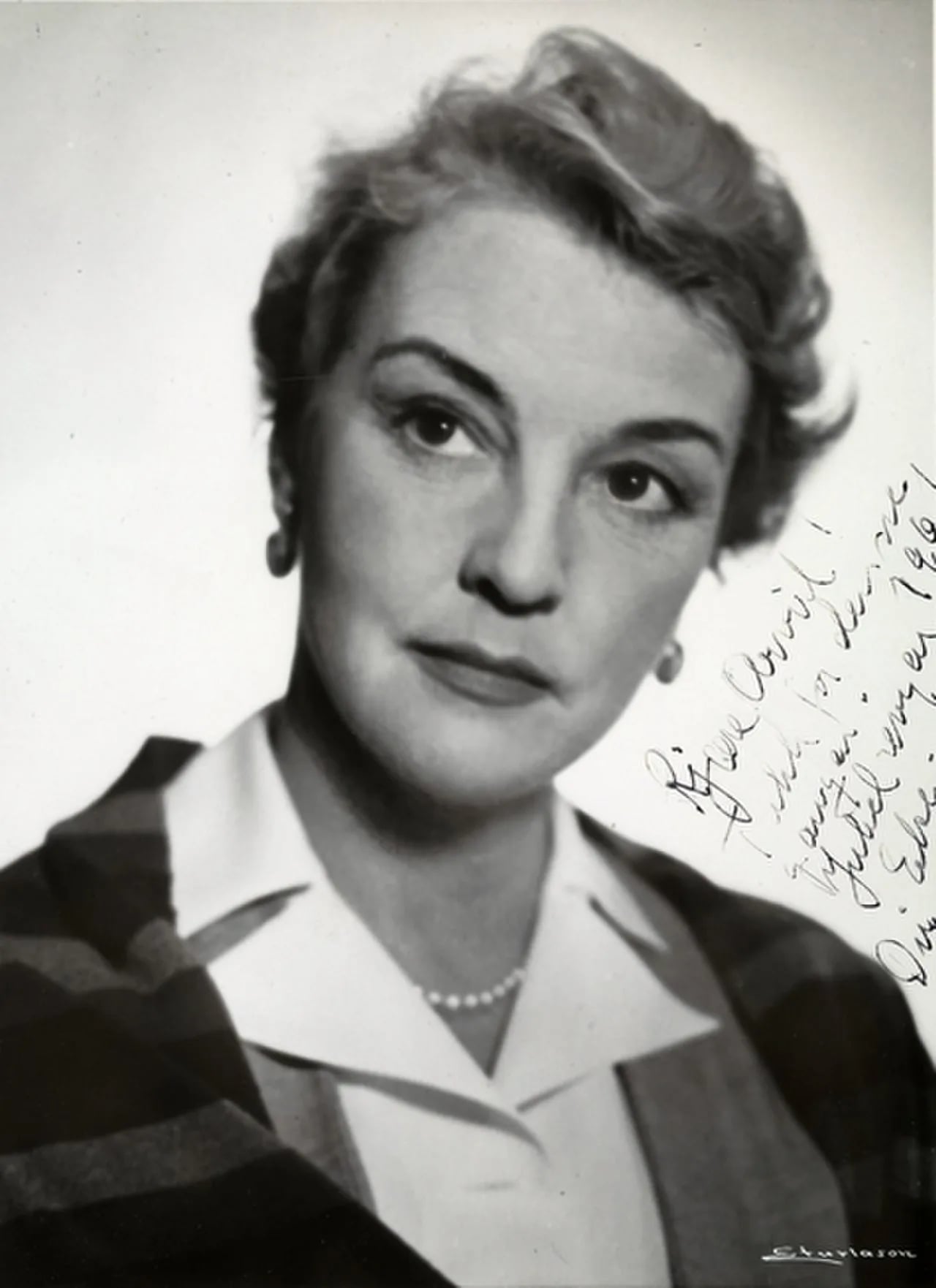 Portrait of Else Heiberg (1910–1972) – memorial page