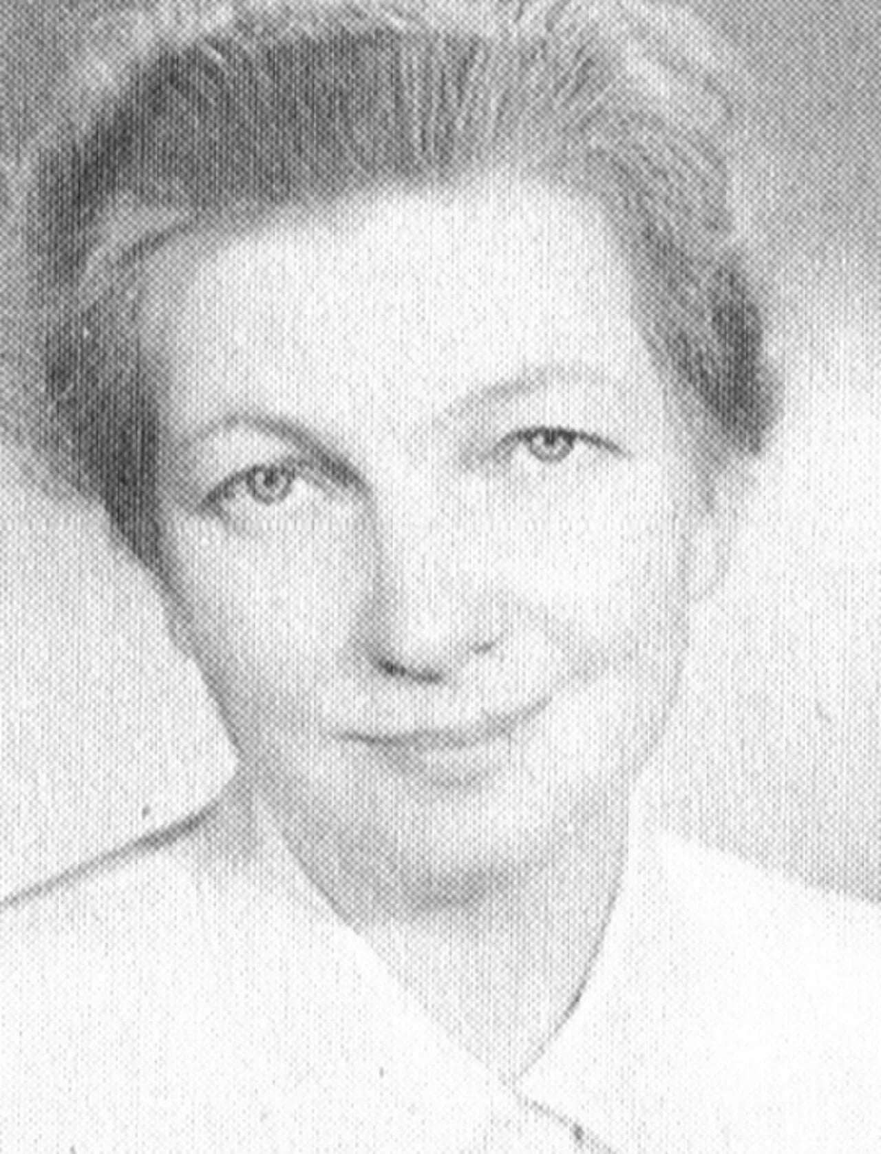 Portrait of Britta Holmström (1911–1992) – memorial page