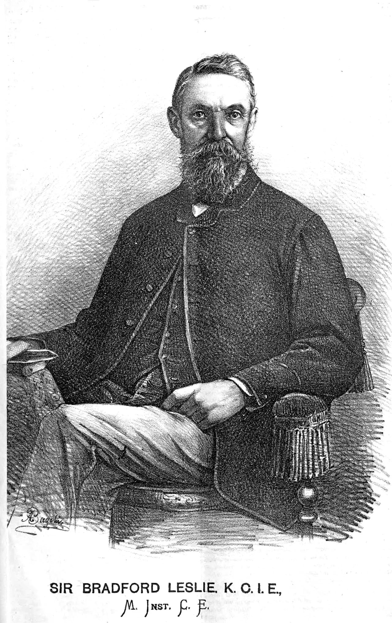 Porträt von Bradford Leslie (1831–1926) – Gedenkseite