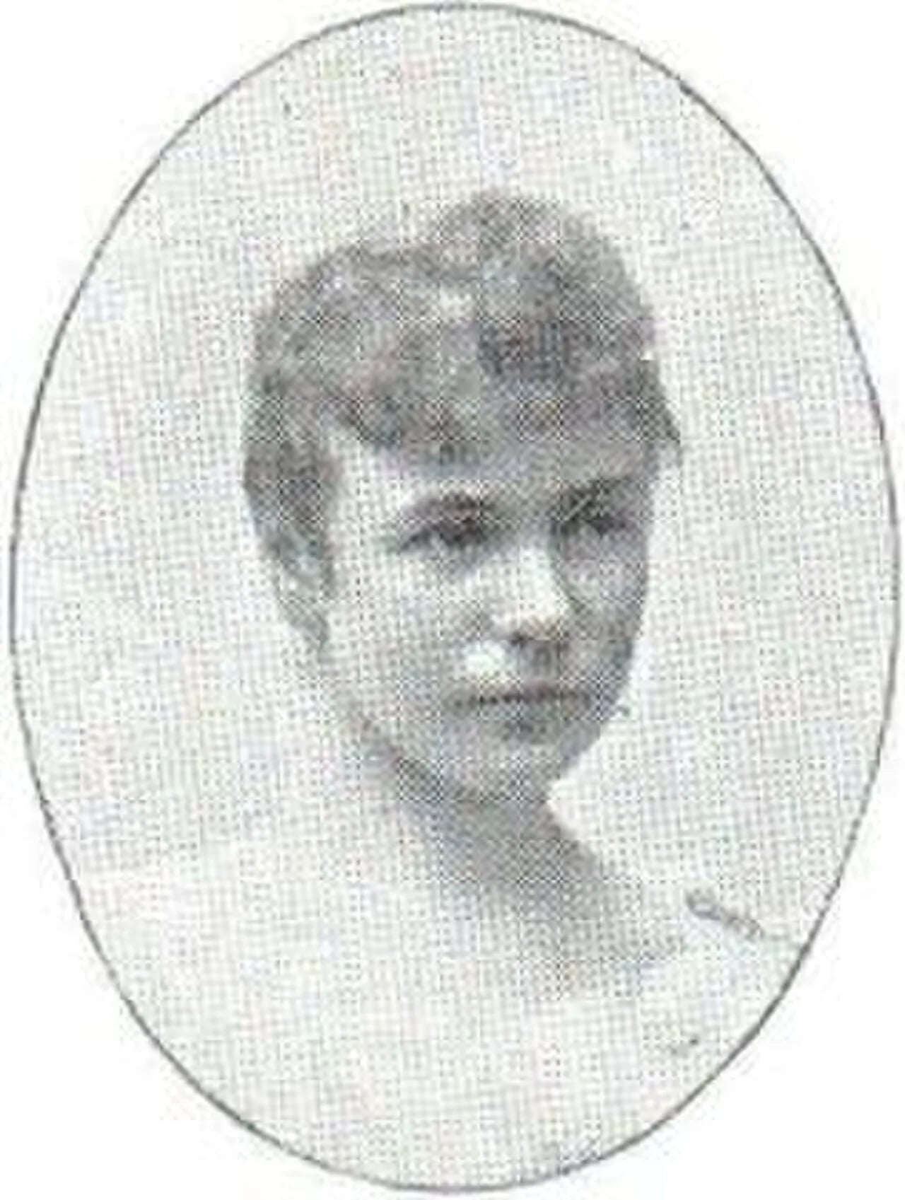 Porträt von Tora Hwass (1861–1918) – Gedenkseite