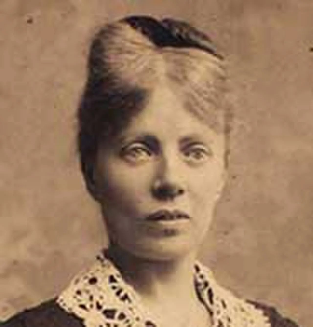 Portrait of Erna Juel-Hansen (1845–1922) – memorial page