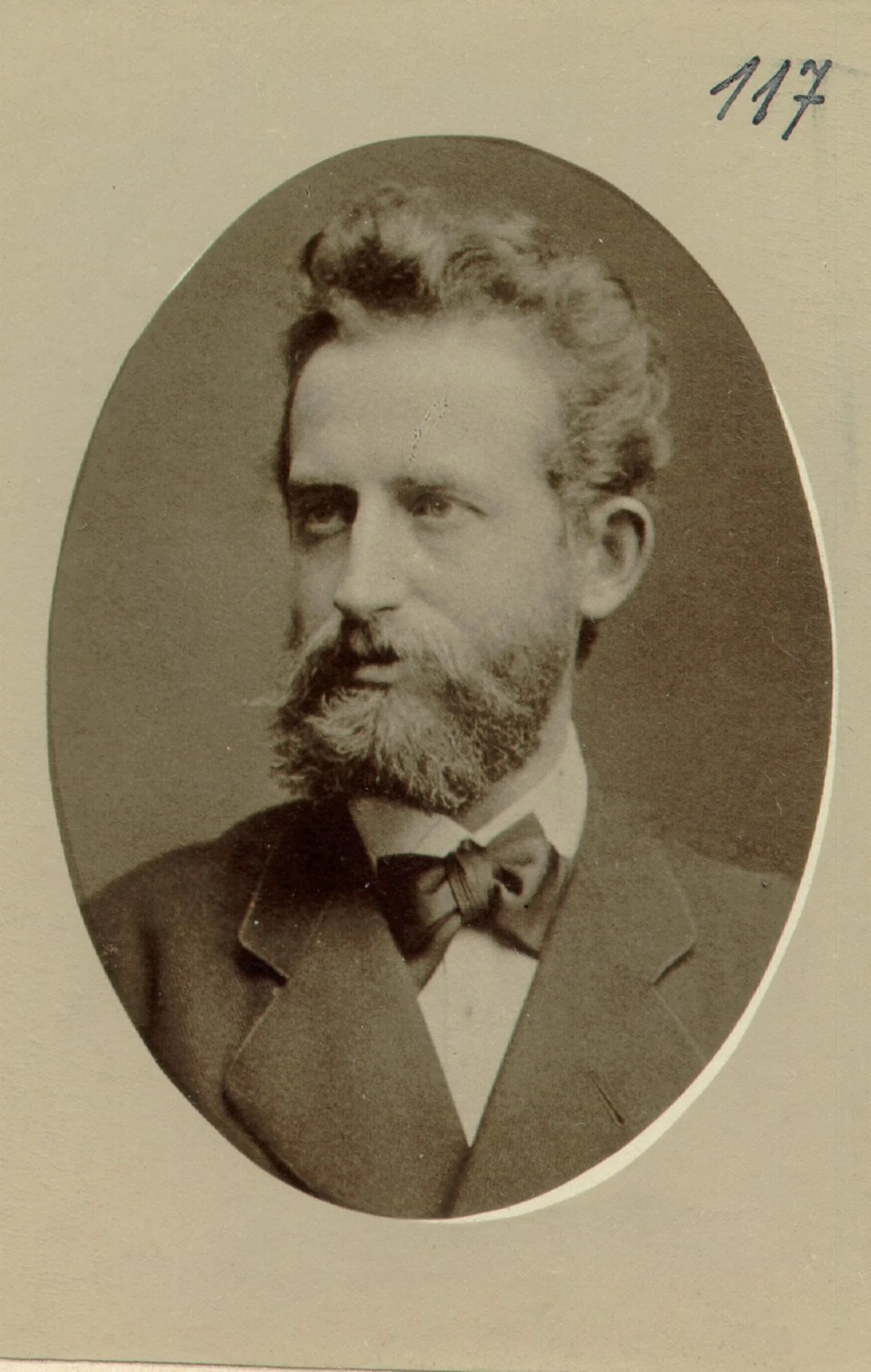 Portrait of Andreas Bang-Haas (1846–1925) – memorial page