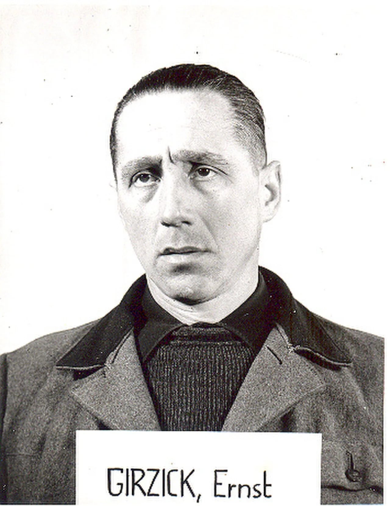 Porträt von Ernst Girzick (1911–1977) – Gedenkseite