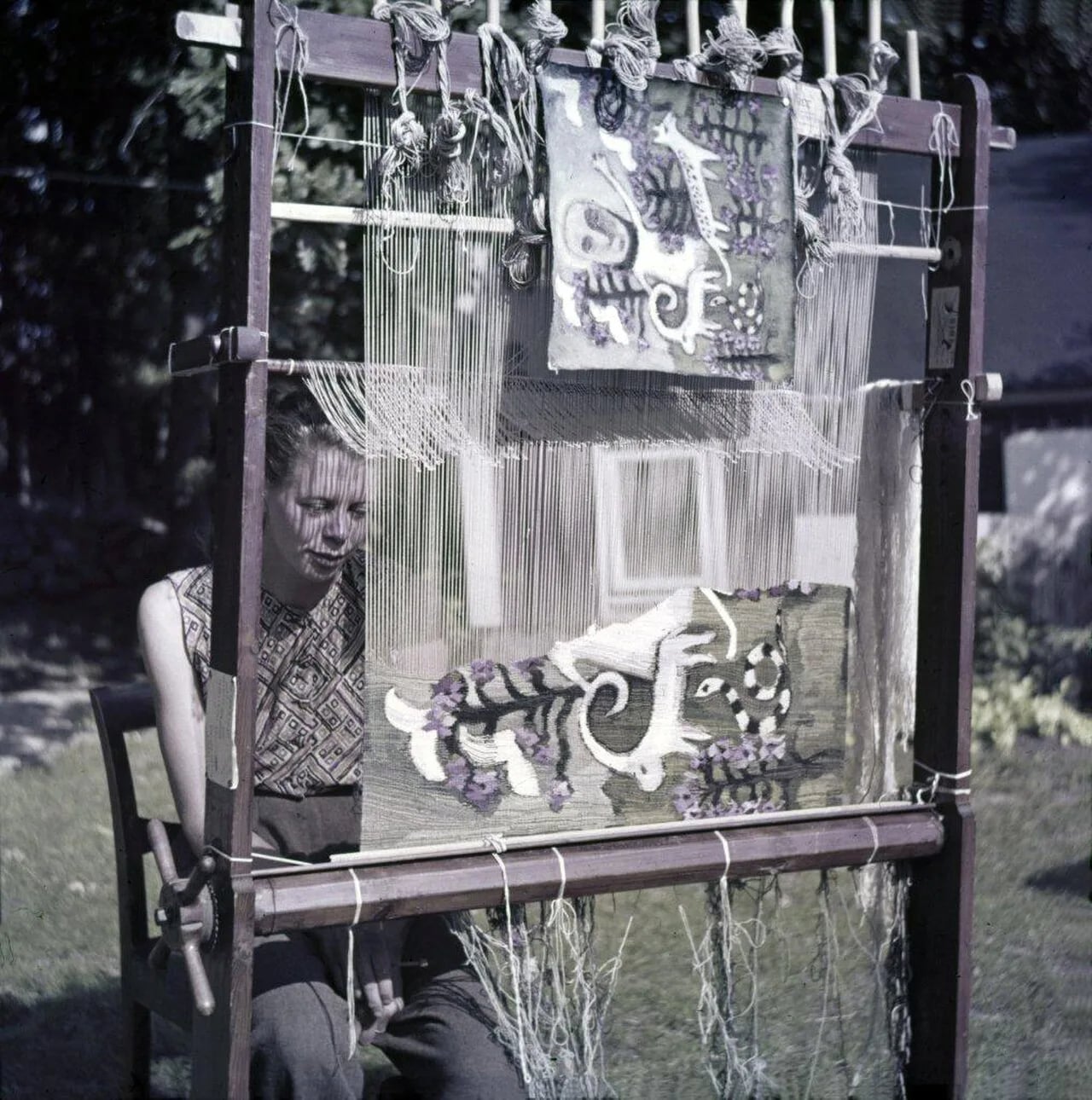 Portrait of Gunn Leander-Bjurström (1922–2008) – memorial page