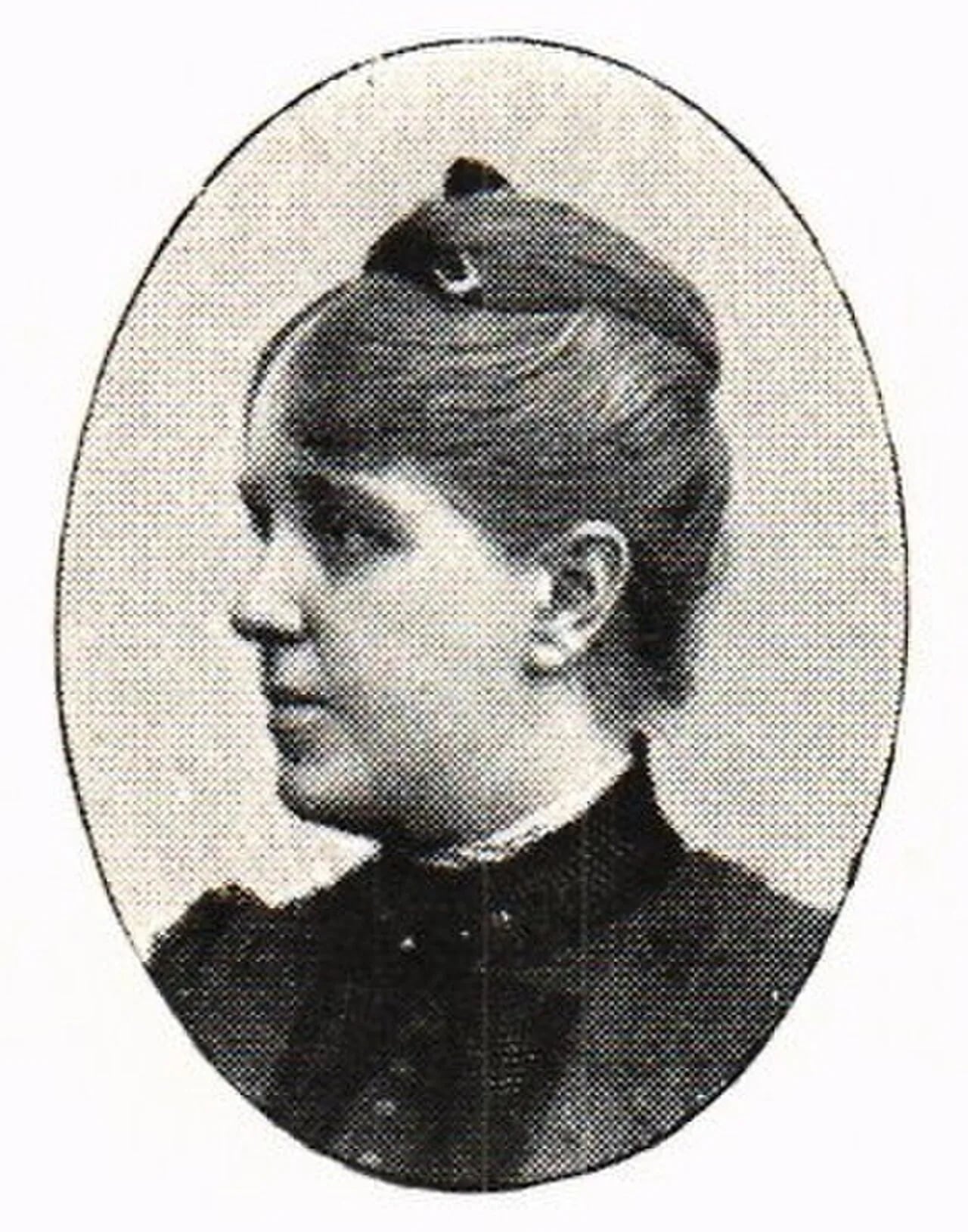 Portrait of Hilma Lindberg (1856–1921) – memorial page