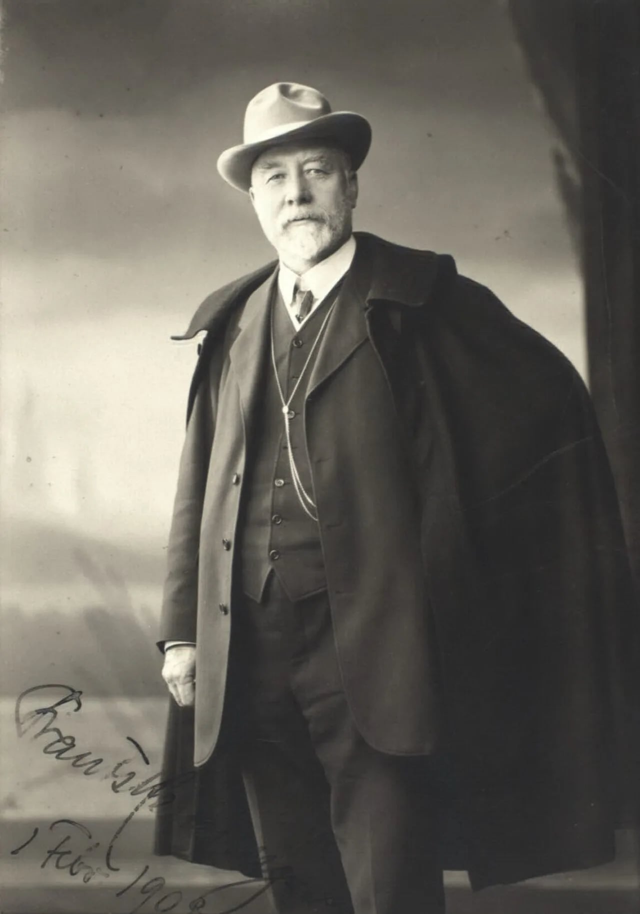 Porträt von Frants Henningsen (1850–1908) – Gedenkseite
