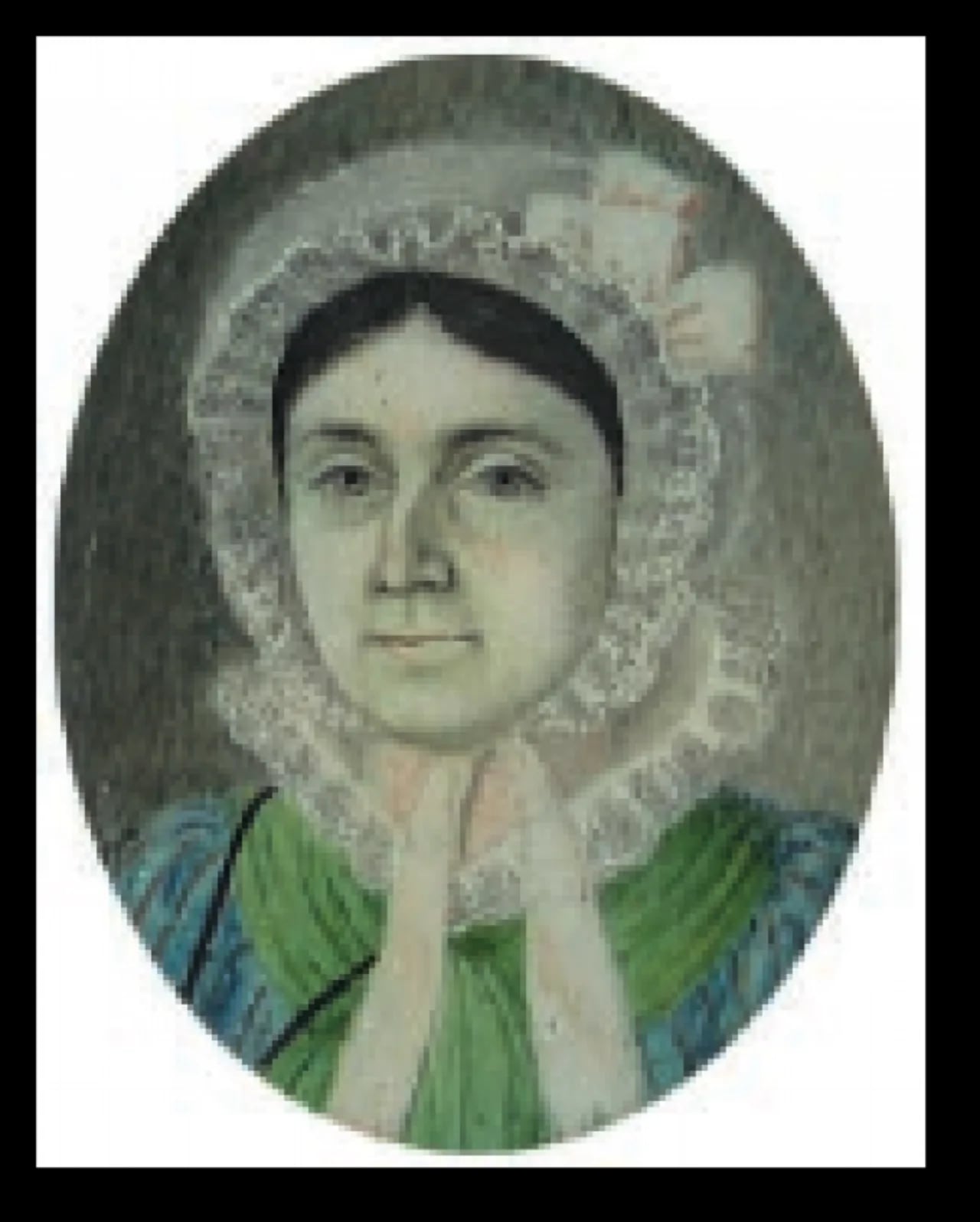 Porträt von Anna Christiane Ludvigsen (1794–1884) – Gedenkseite