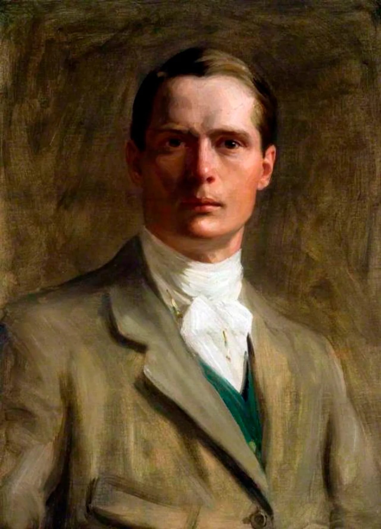 Porträt von Brian Hatton (1887–1916) – Gedenkseite
