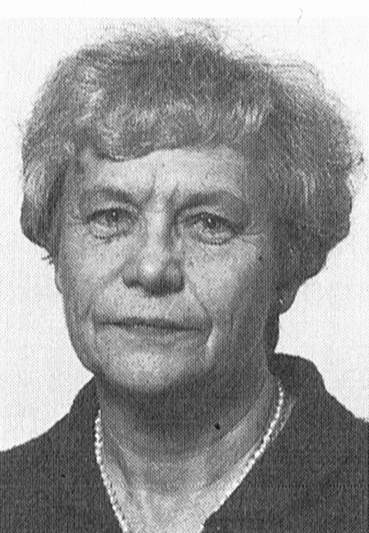 Porträt von Grethe Lundblad (1925–2010) – Gedenkseite