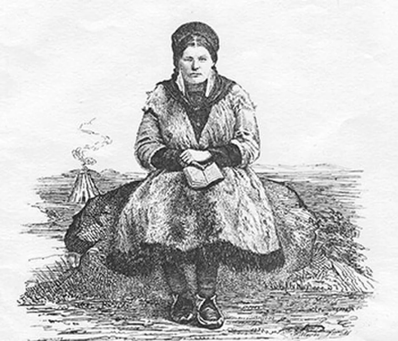 Porträt von Maria Magdalena Mathsdotter (1835–1873) – Gedenkseite