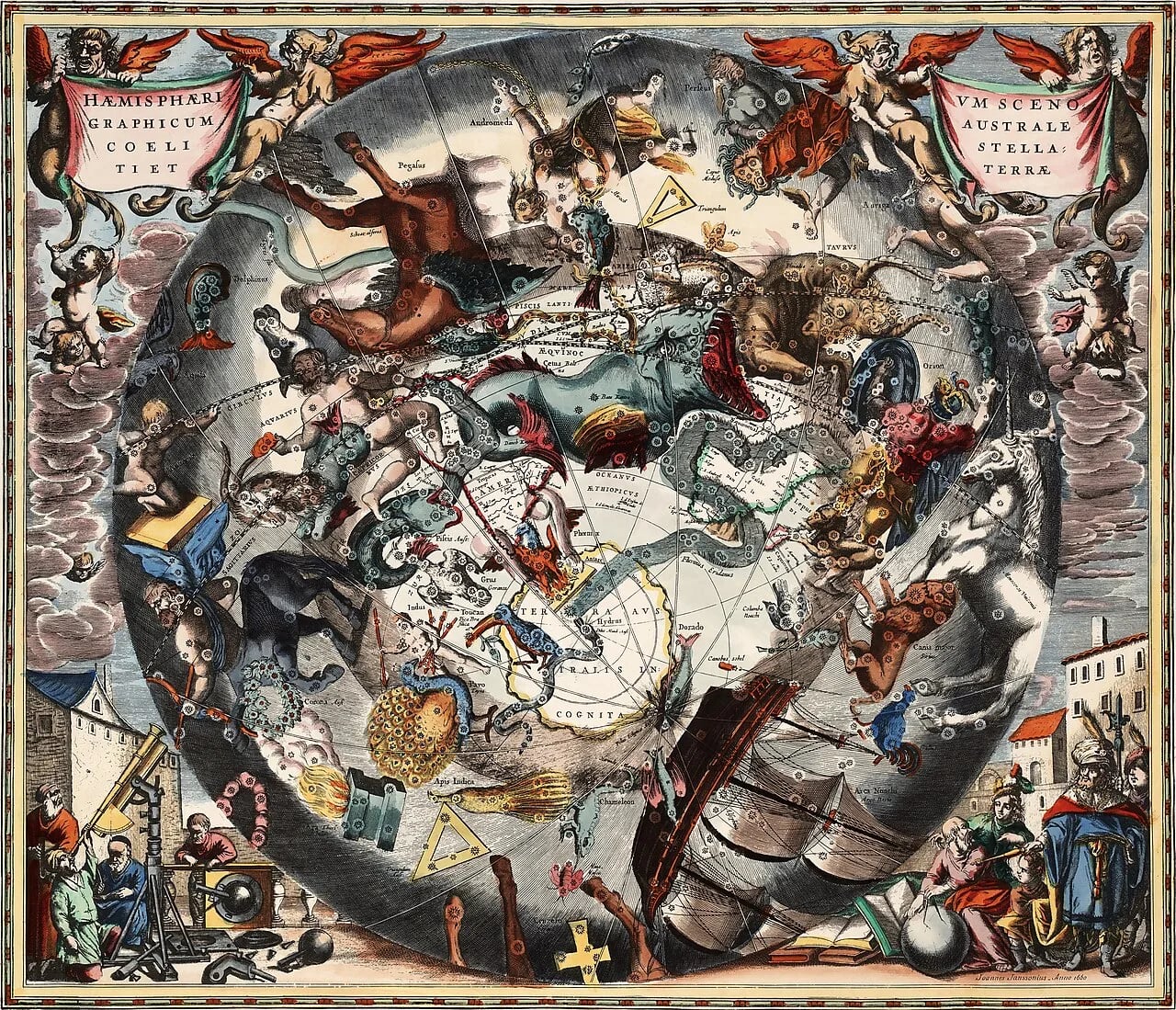 Porträt von Andreas Cellarius (1596–1665) – Gedenkseite