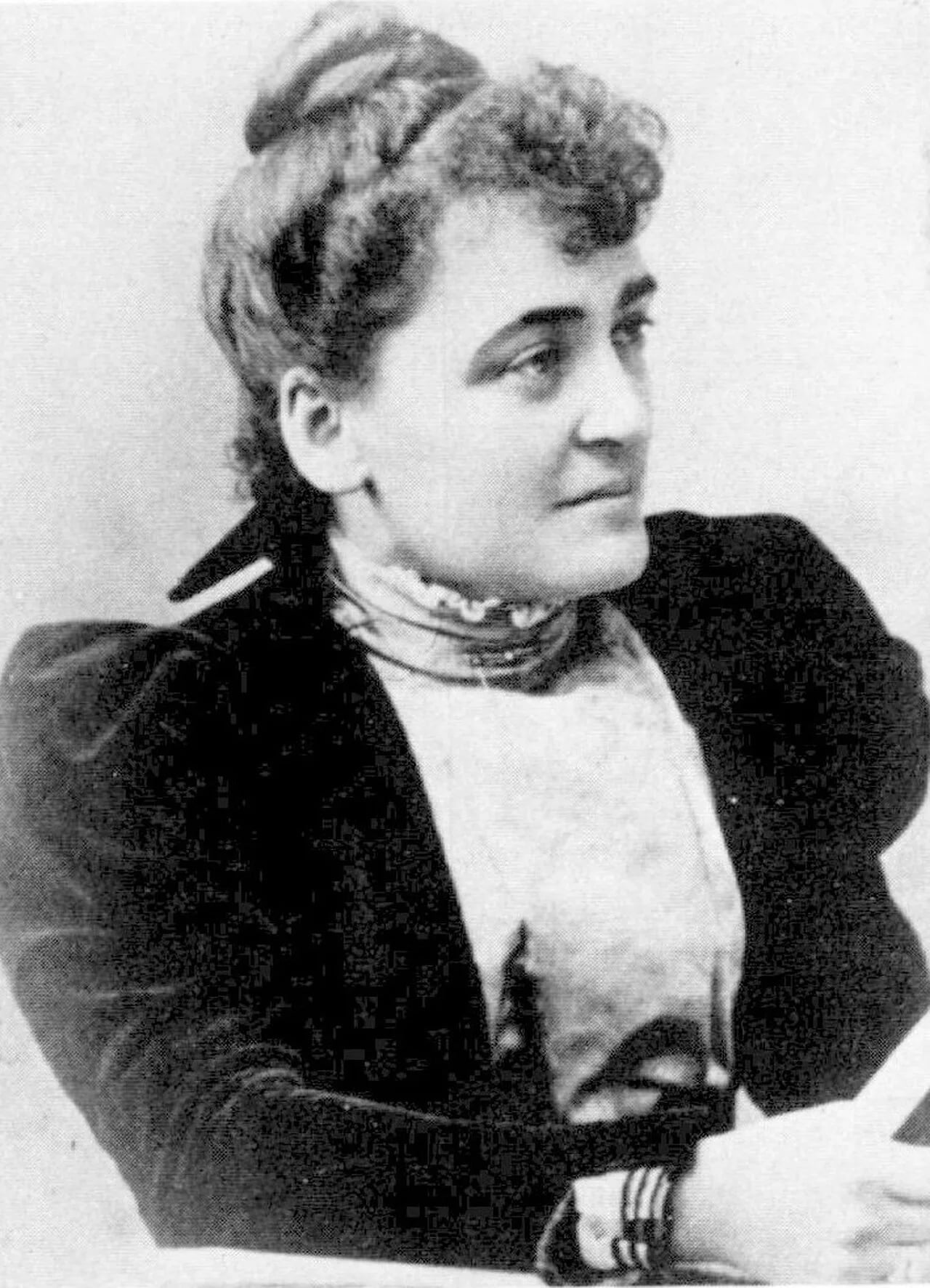 Porträt von Cecilia Milow (1856–1946) – Gedenkseite