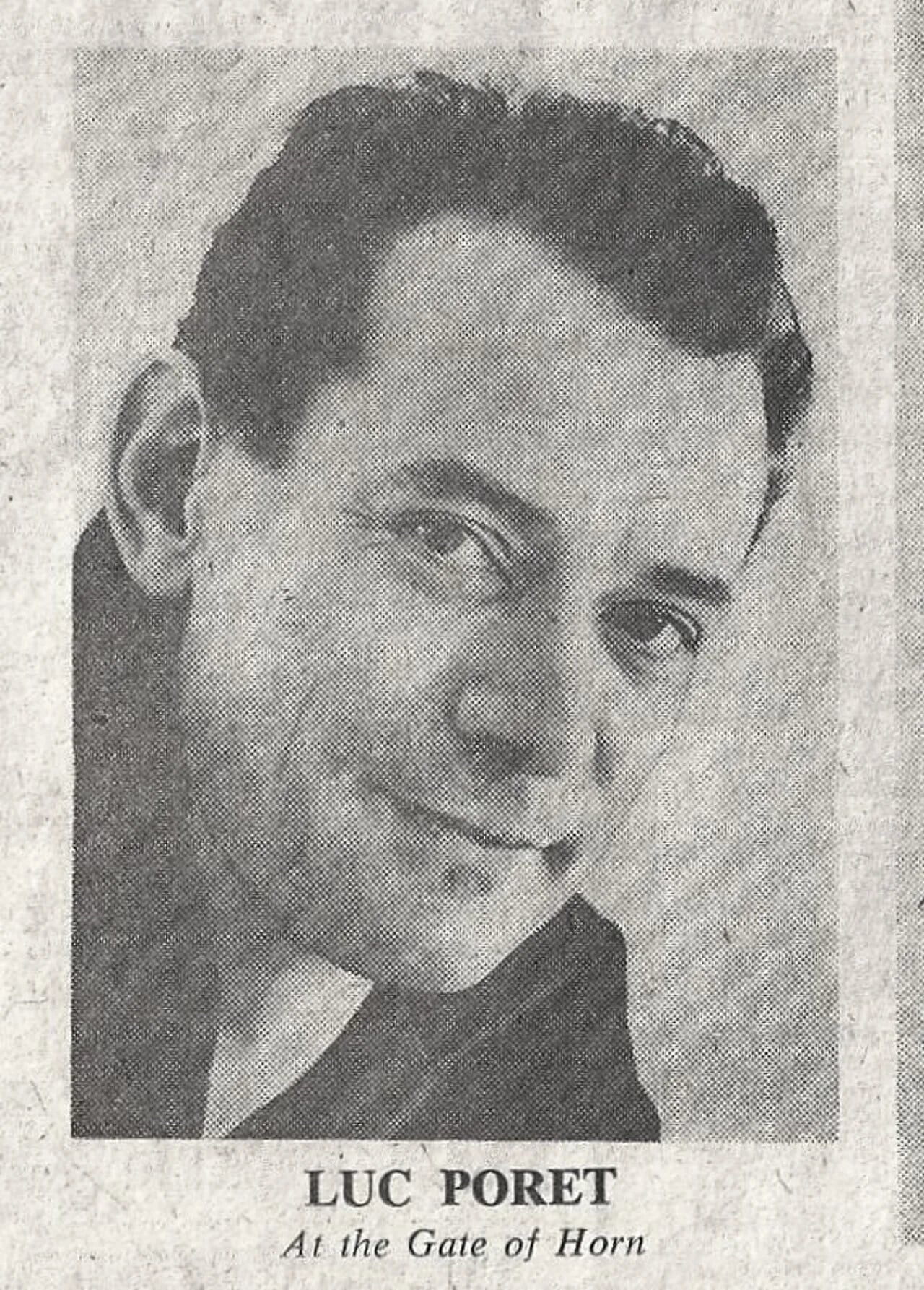 Portrait of Luc Poret (1918–1999) – memorial page