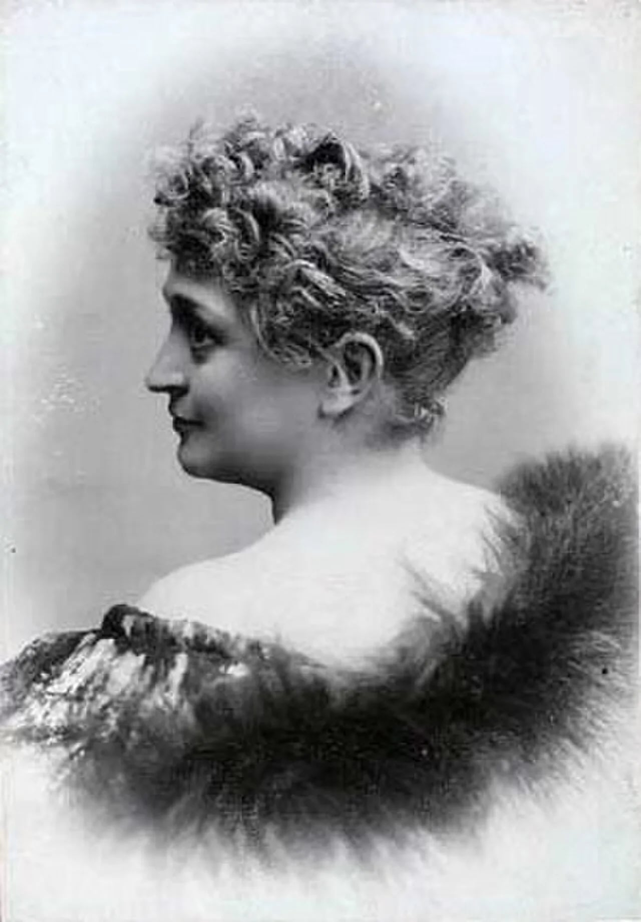 Porträt von Oda Nielsen (1851–1936) – Gedenkseite