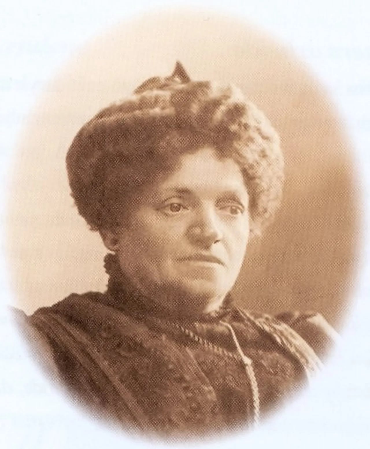 Portrait of Olivia Nielsen (1852–1910) – memorial page
