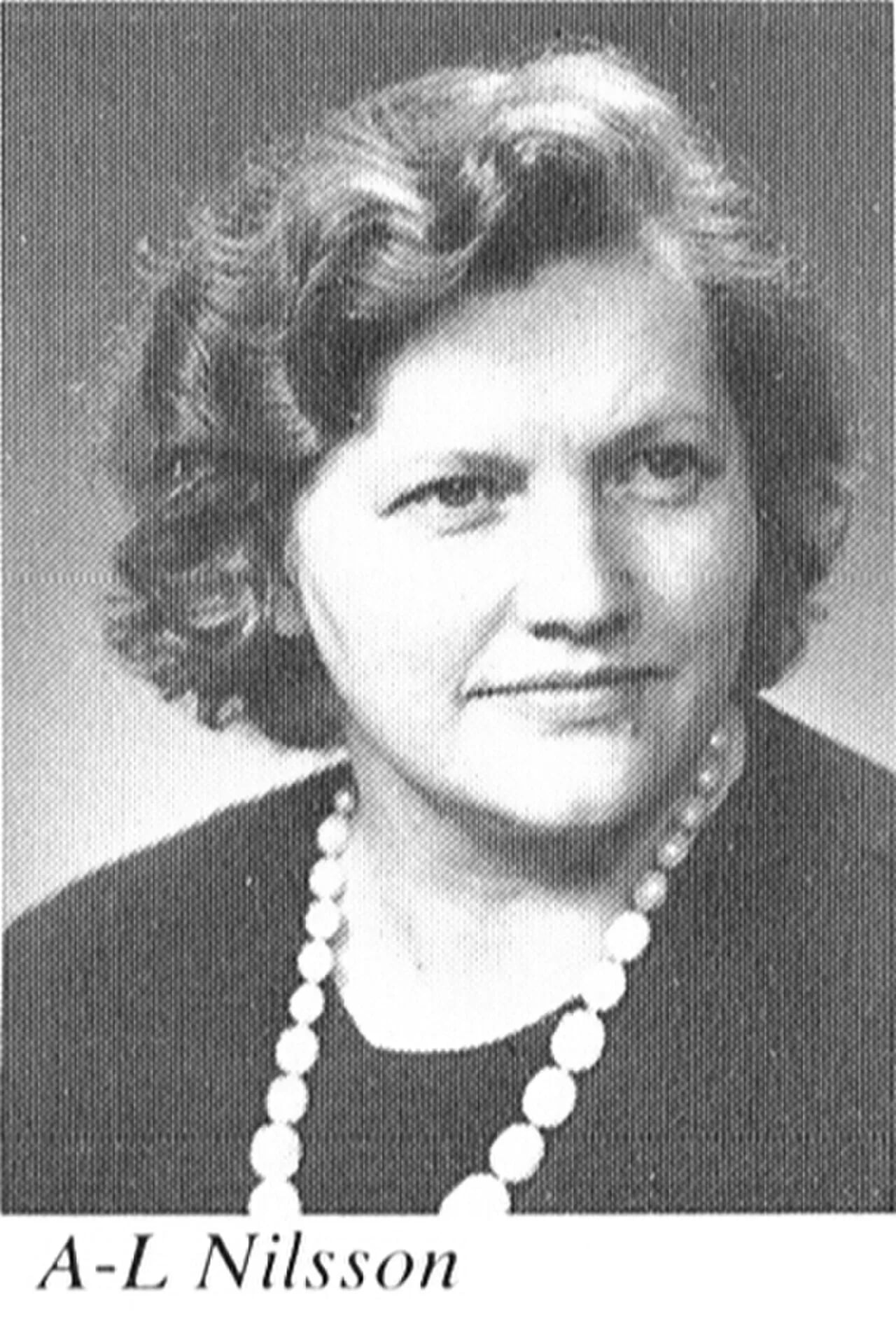 Portrait of Anna-Lisa Nilsson (1924–2013) – memorial page