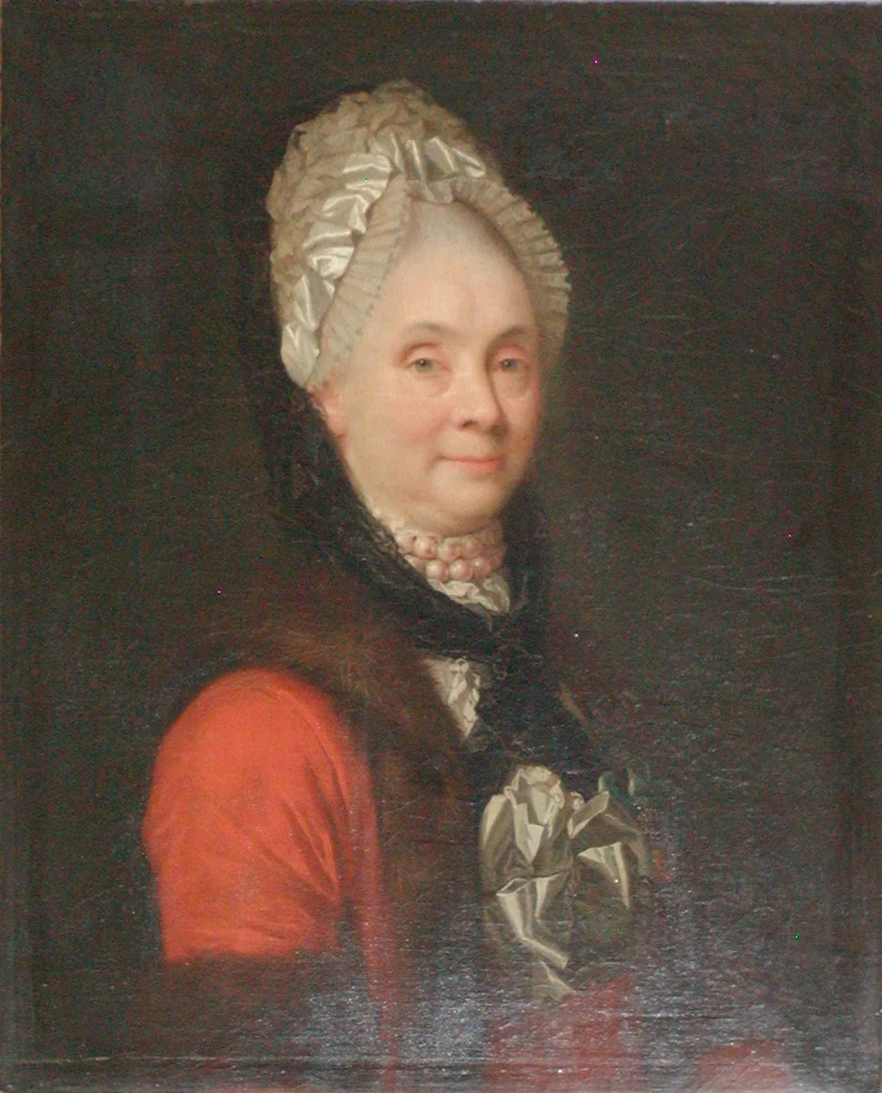 Portrait of Margrethe Marie Thomasine Numsen (1705–1776) – memorial page