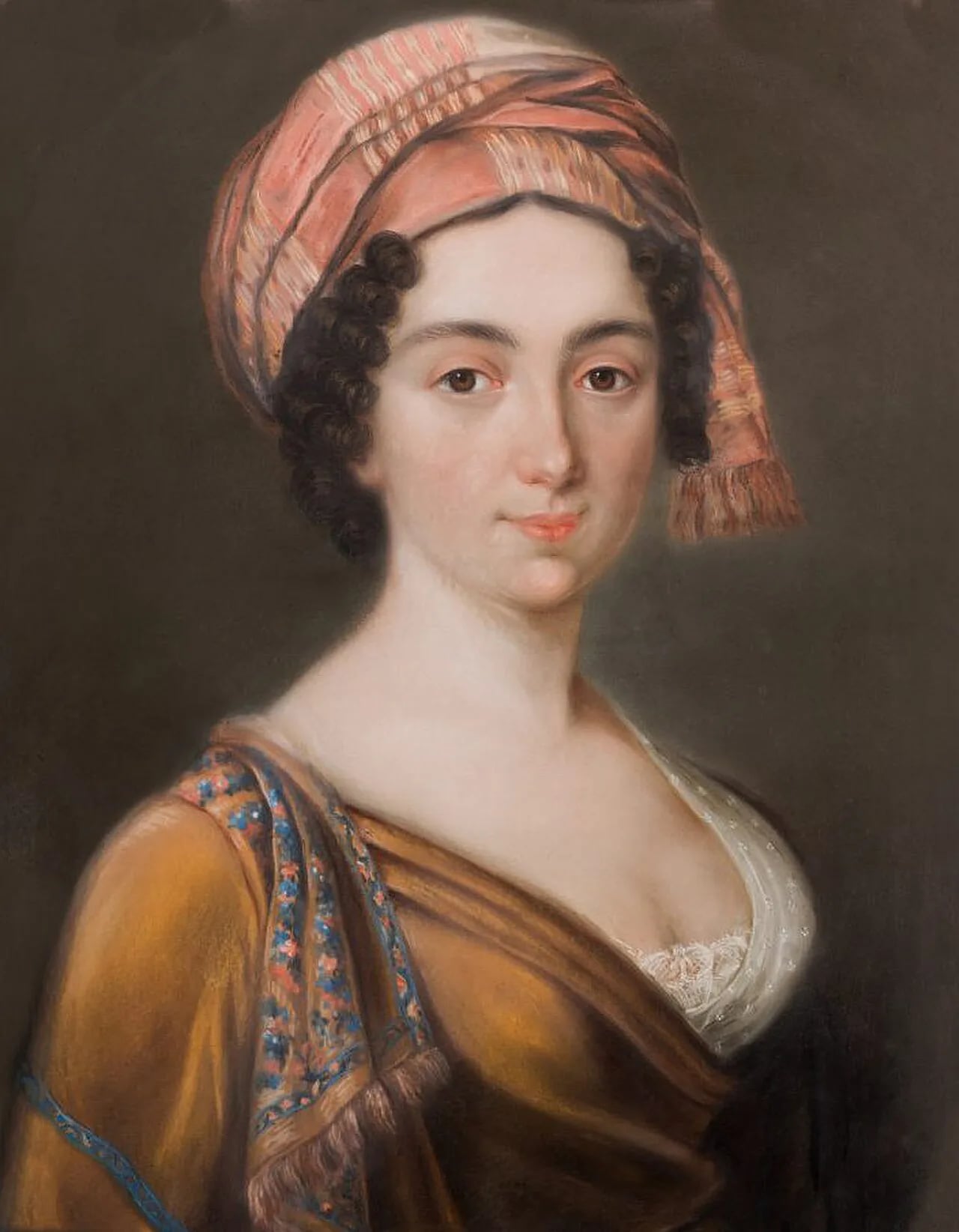 Porträt von Mathilda d'Orozco (1796–1863) – Gedenkseite
