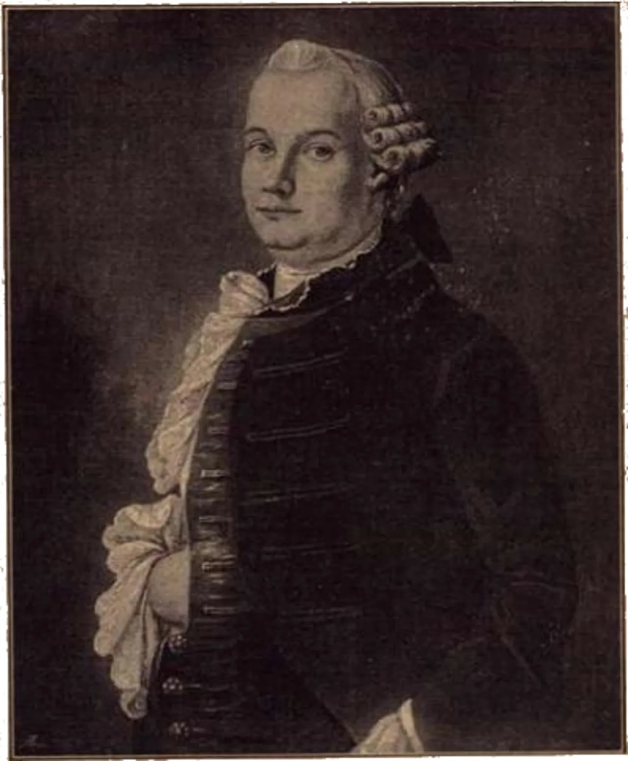 Porträt von Morten Leuch (1732–1768) – Gedenkseite