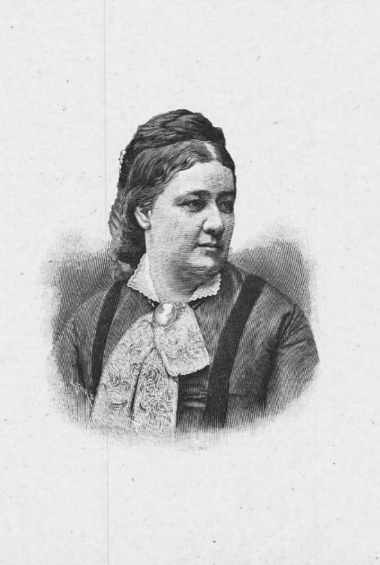 Portrait of Thorborg Rappe (1832–1902) – memorial page