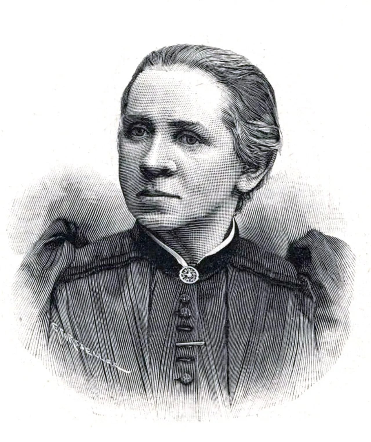 Porträt von Eva Rodhe (1836–1919) – Gedenkseite