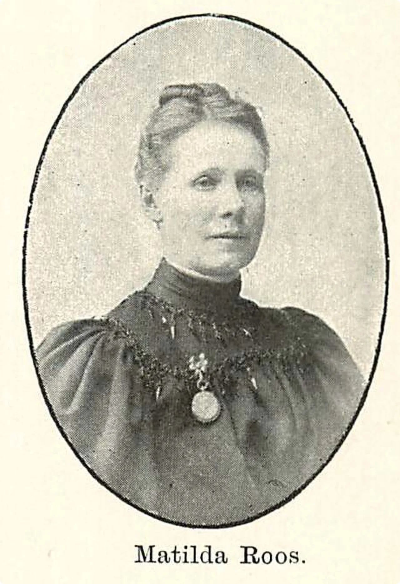 Porträt von Anna Roos (1855–1927) – Gedenkseite
