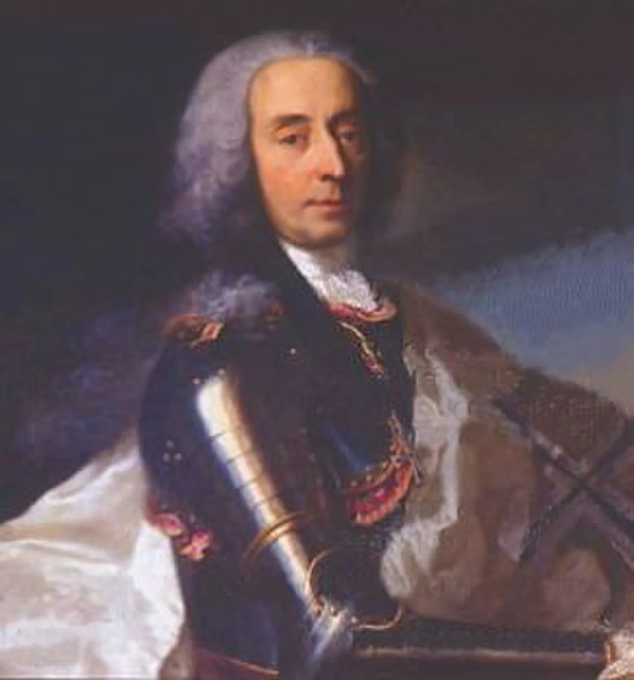 Porträt von Unico Wilhelm van Wassenaer (1692–1766) – Gedenkseite