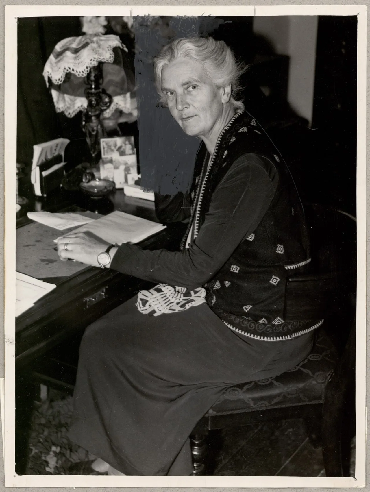 Porträt von Inger Gautier Schmit (1877–1963) – Gedenkseite