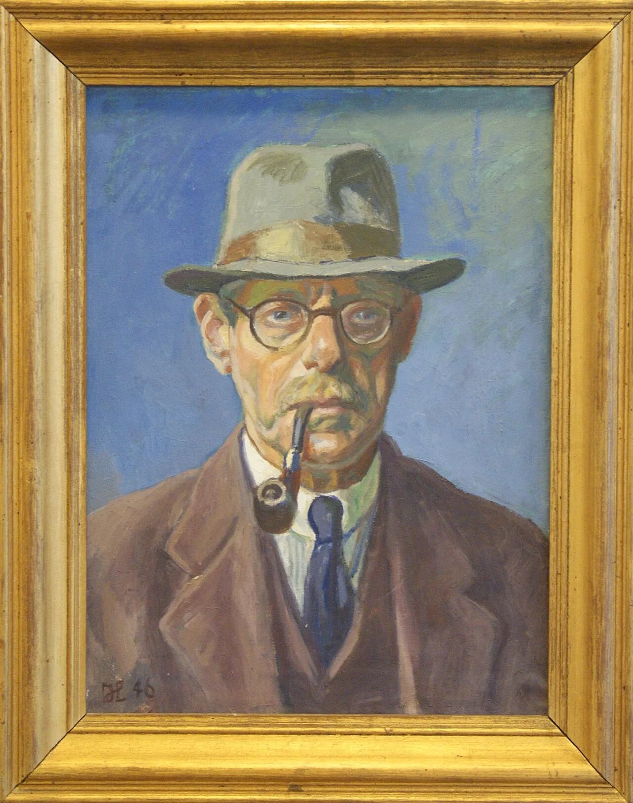 Porträt von Johannes Larsen (1867–1961) – Gedenkseite