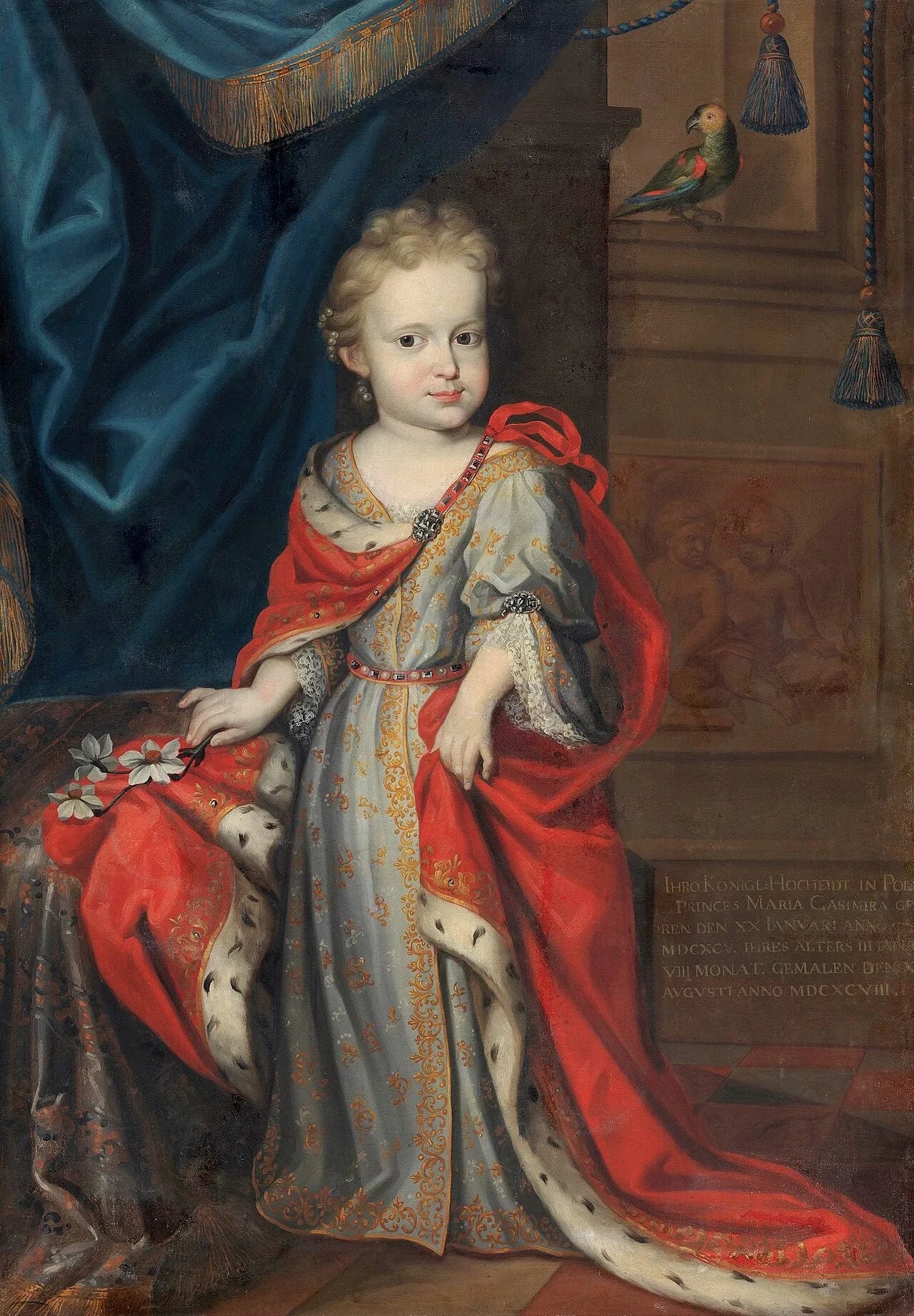 Portrait of Maria Kazimiera Sobieska (1695–1723) – memorial page