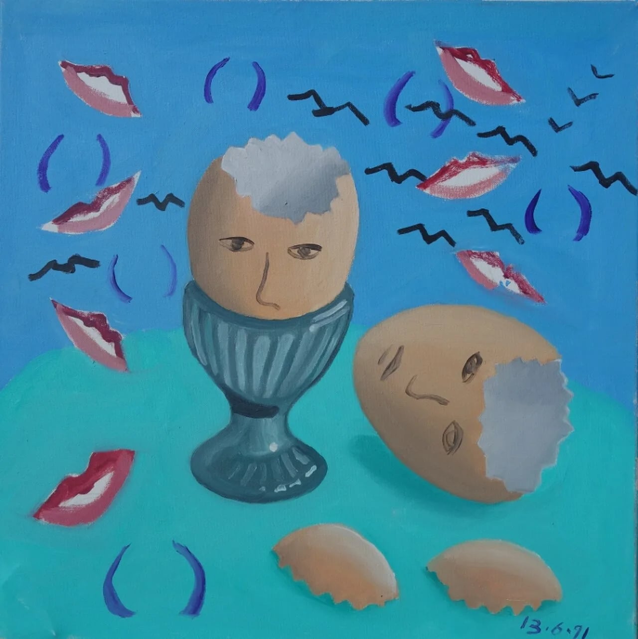 Porträt von Bryan Charnley (1949–1991) – Gedenkseite