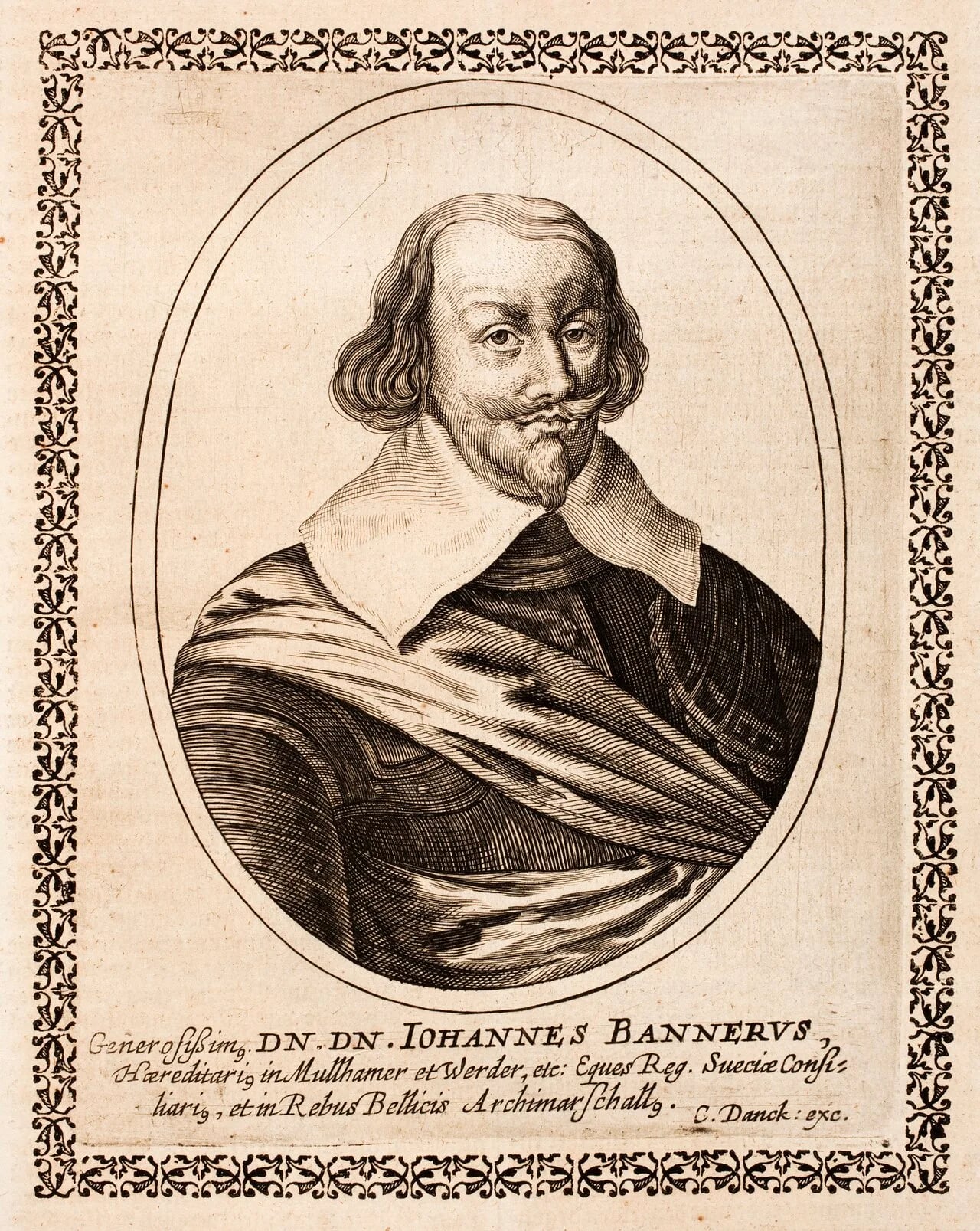 Portrait of Johan Banér (1596–1641) – memorial page