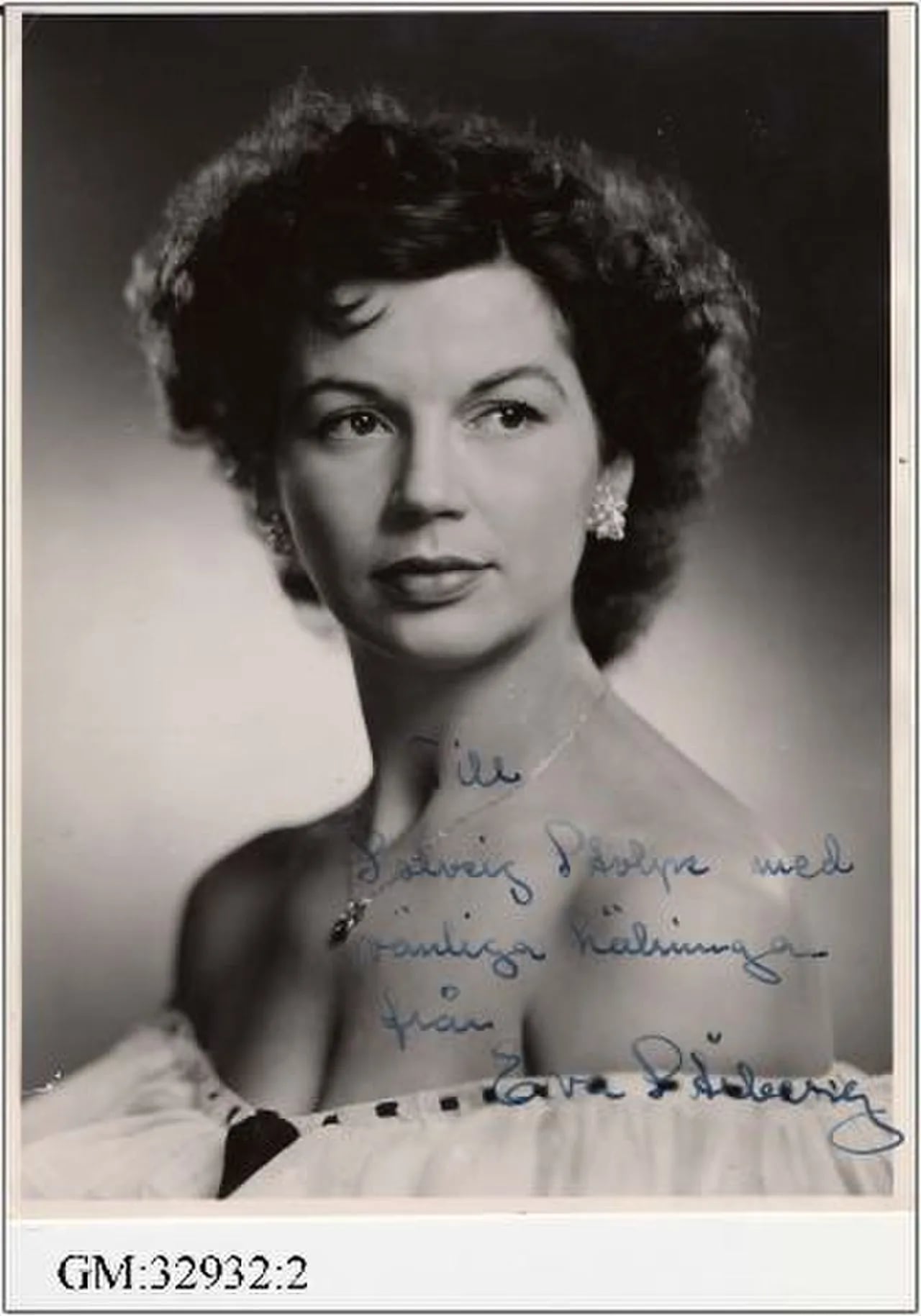 Portrait of Eva Stiberg (1920–1990) – memorial page