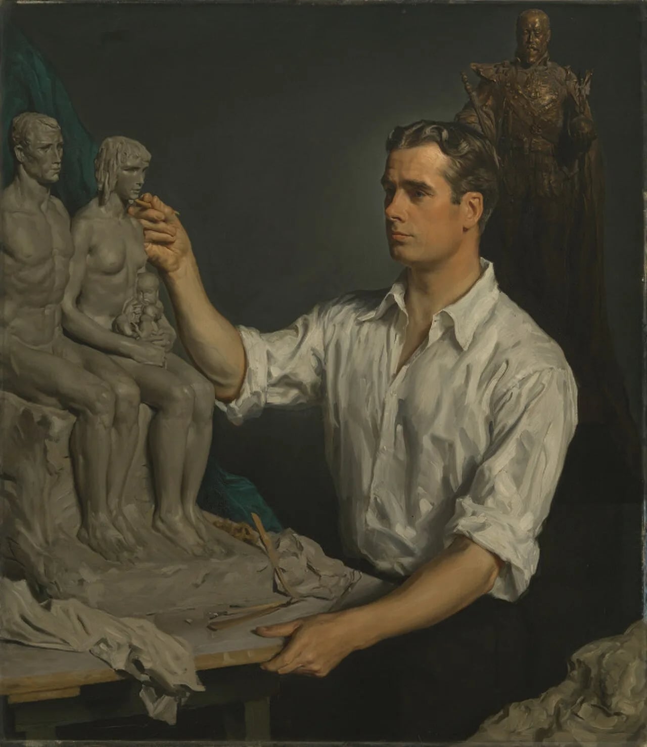 Portrait of Bryant Baker (1881–1970) – memorial page