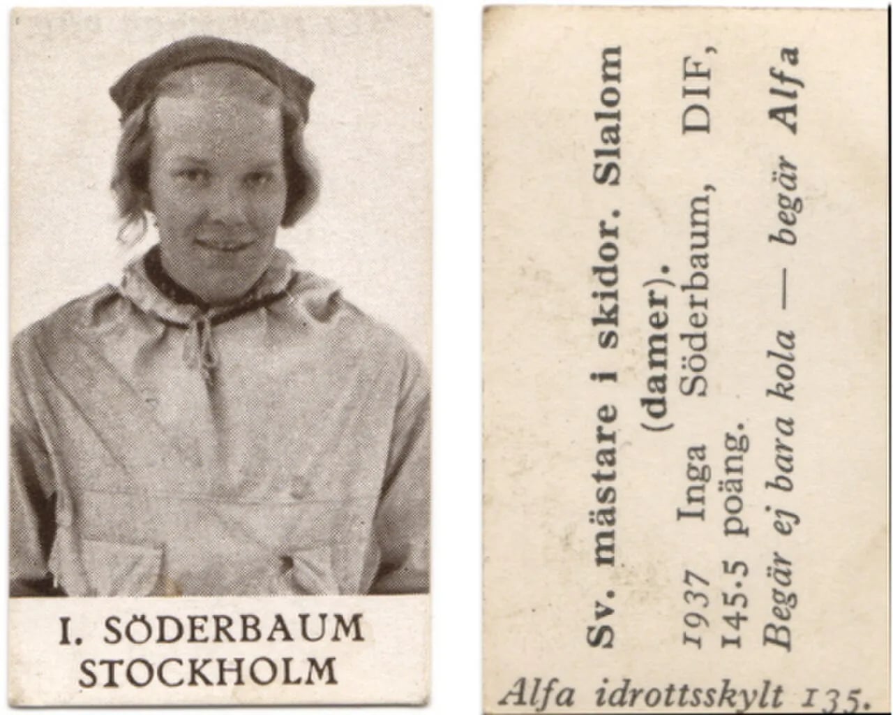 Portrait of Inga Söderbaum (1911–2006) – memorial page