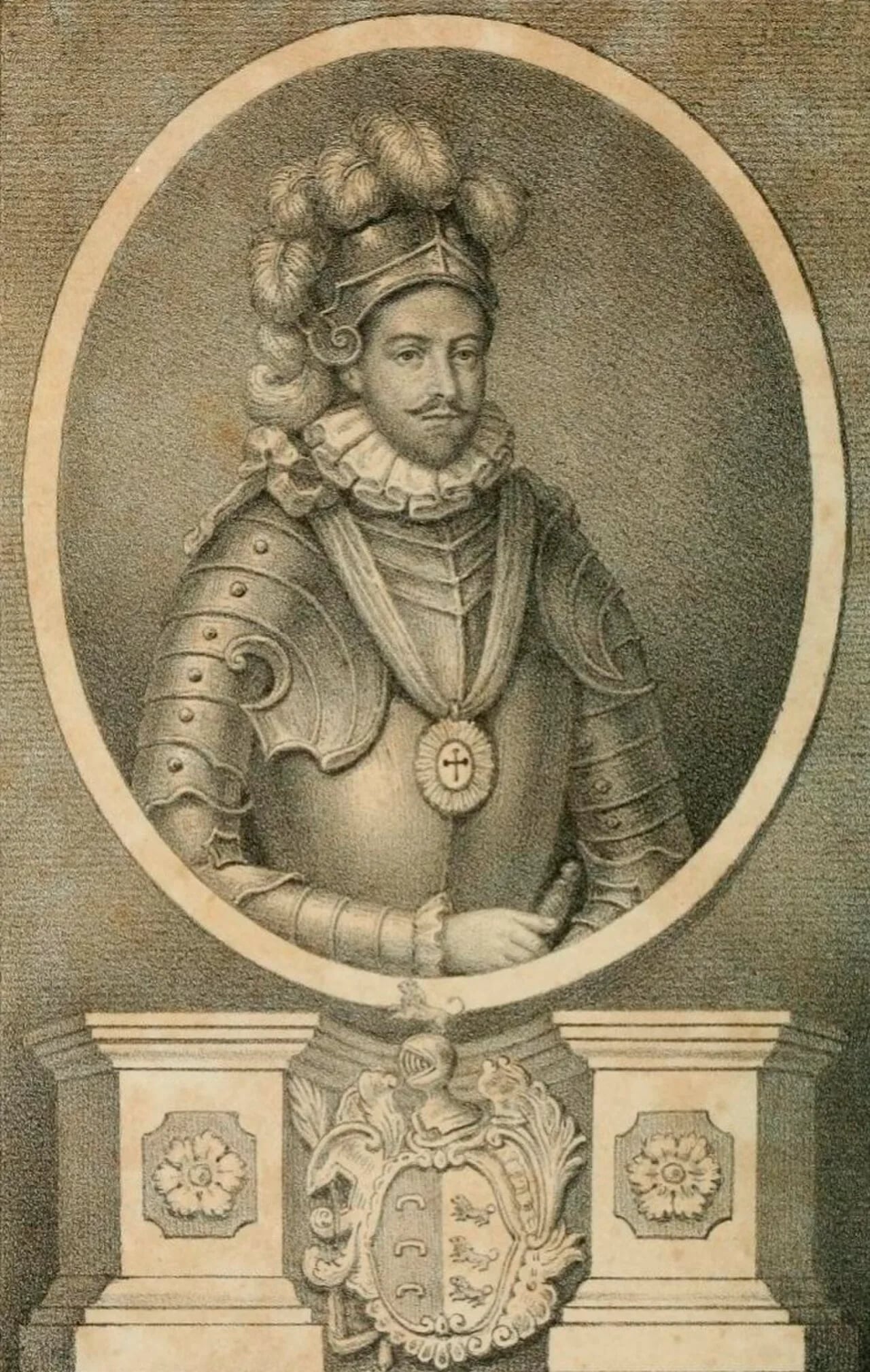 Porträt von Brás Garcia de Mascarenhas (1596–1656) – Gedenkseite