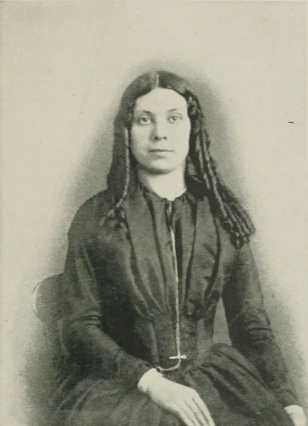 Porträt von Augusta Harvey Worthen (1823–1910) – Gedenkseite