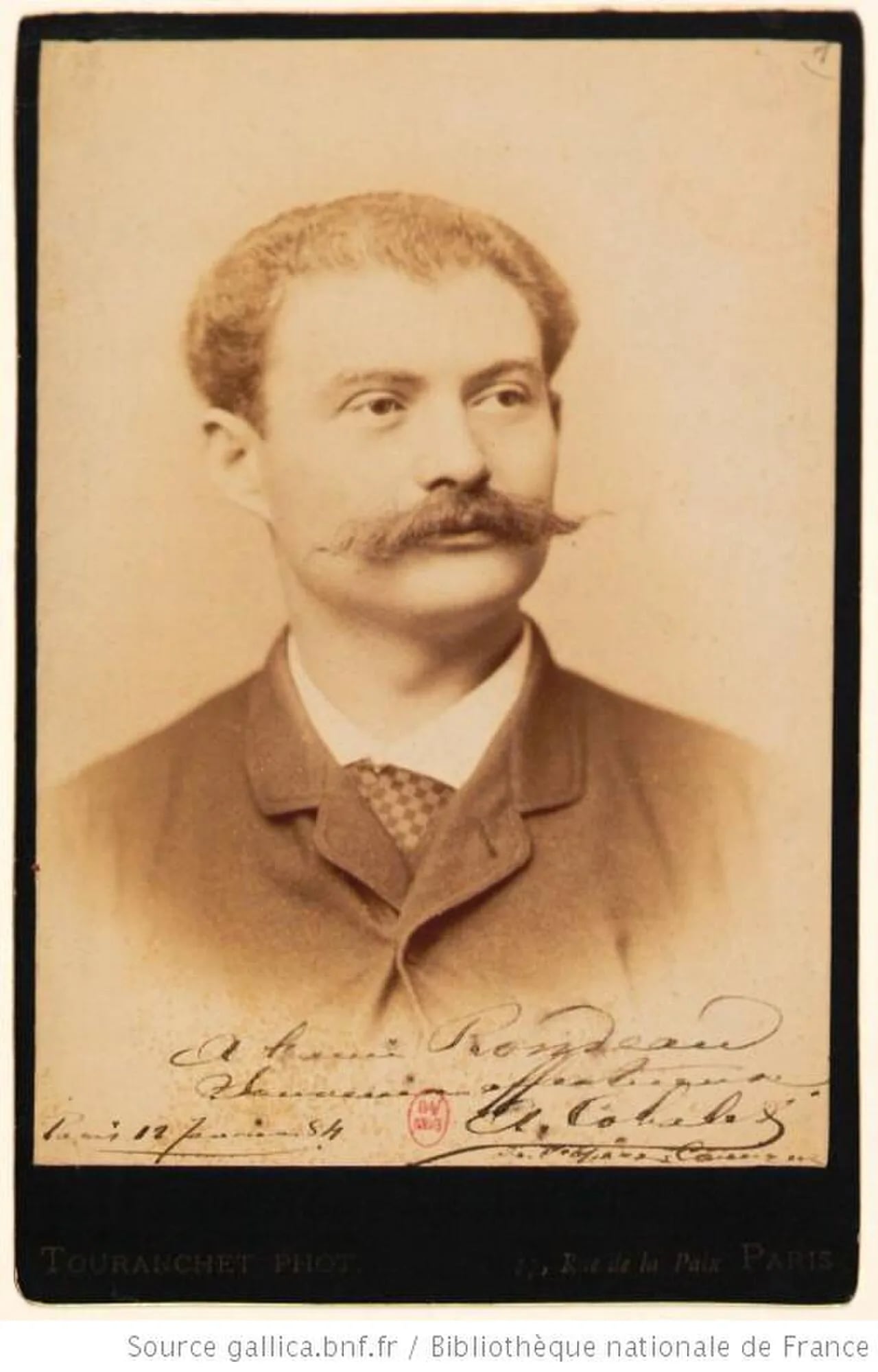 Porträt von Arthur Cobalet (1855–1901) – Gedenkseite