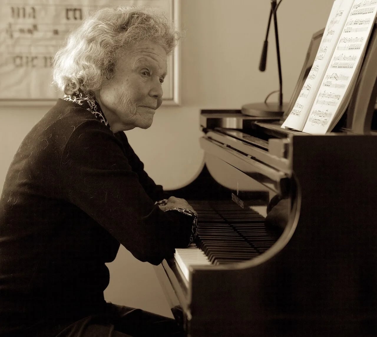 Porträt von Jeanne Bamberger (1924–2024) – Gedenkseite
