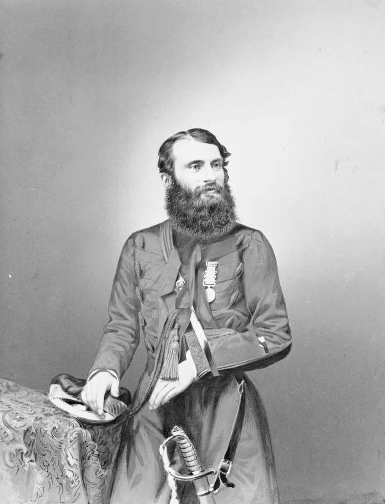 Portrait of Charles Lennox Brownlow Maitland (1823–1891) – memorial page