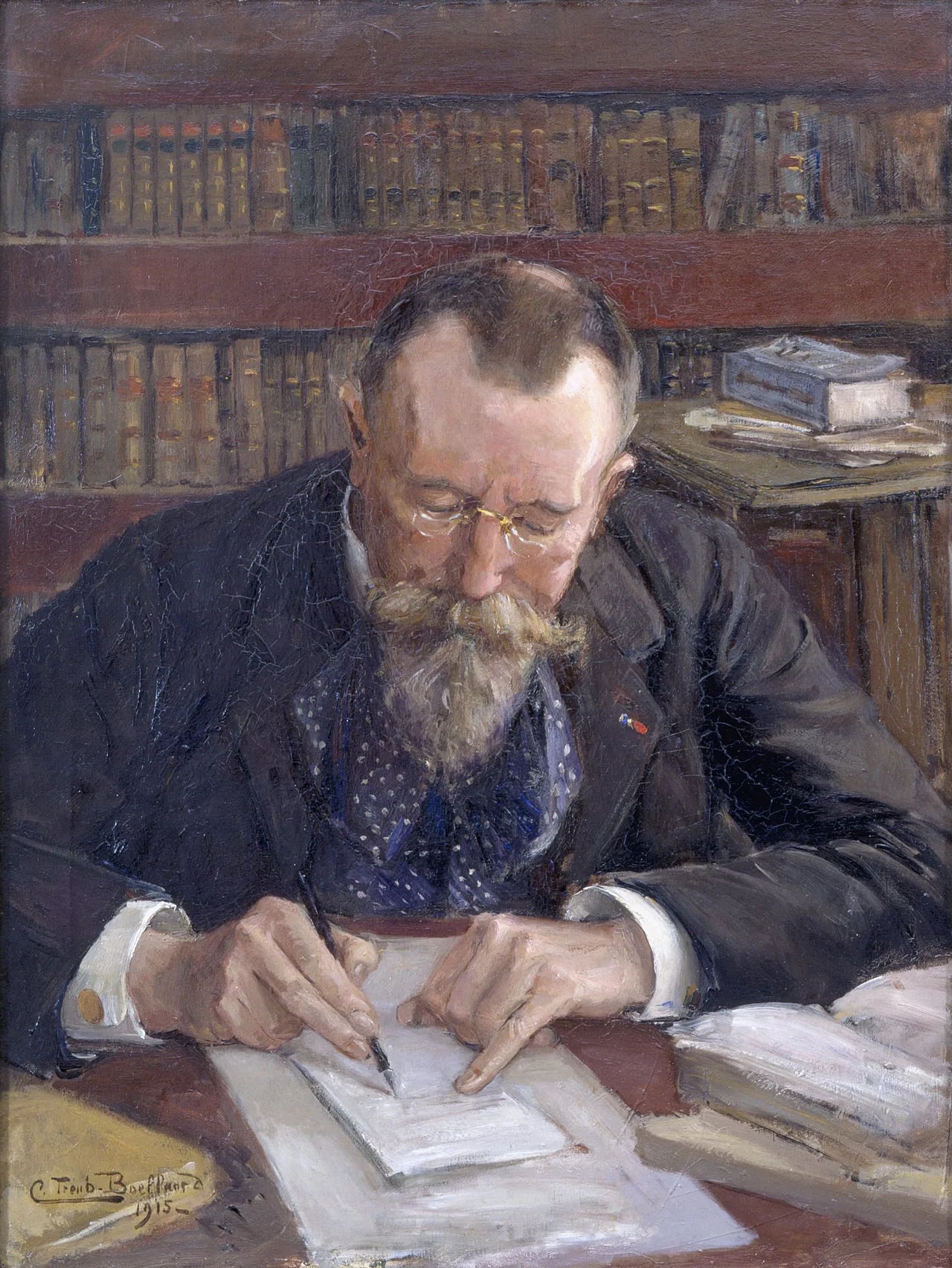 Portrait of Hector Treub (1856–1920) – memorial page