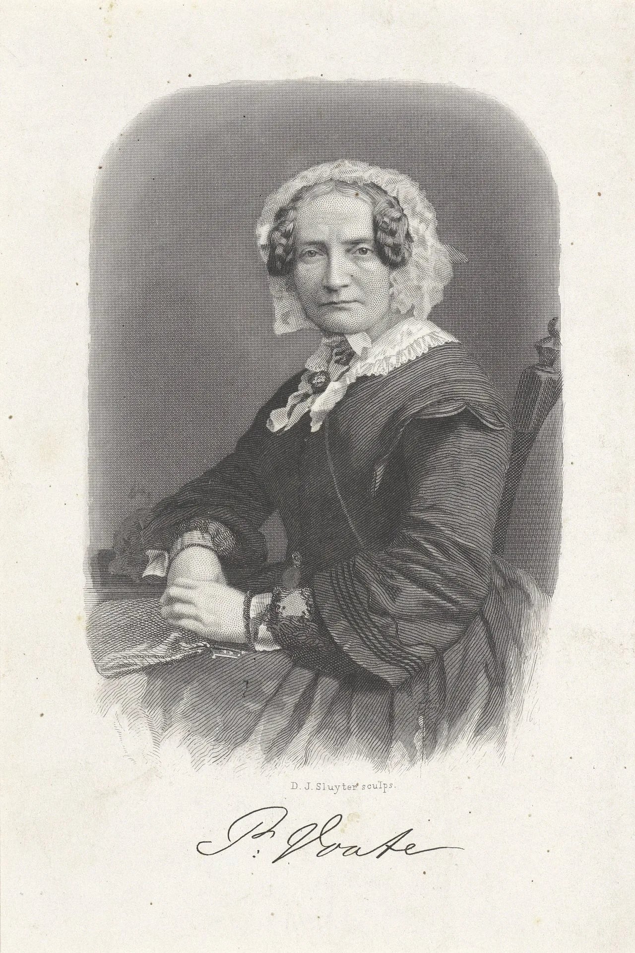 Portrait of Petronella Voûte (1804–1877) – memorial page